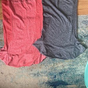 Two Nike golf shirts